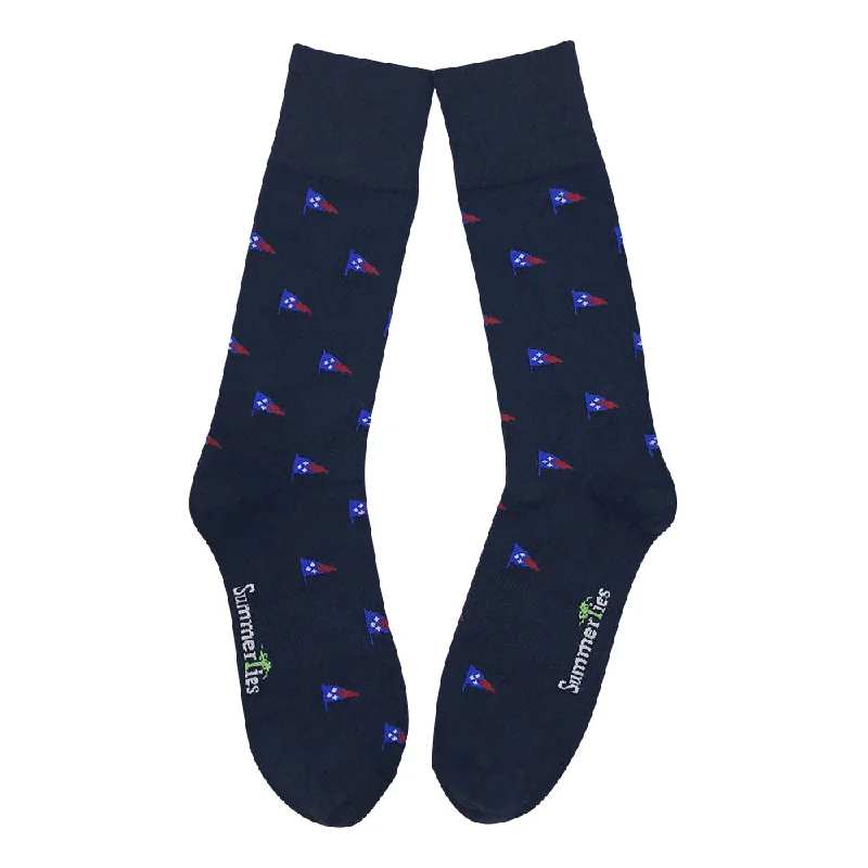 Edgartown Yacht Club Socks - Men's Mid Calf