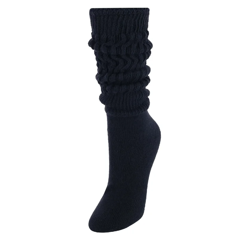 CTM® Women's Super Soft Heavy Slouch Socks (1 Pair)