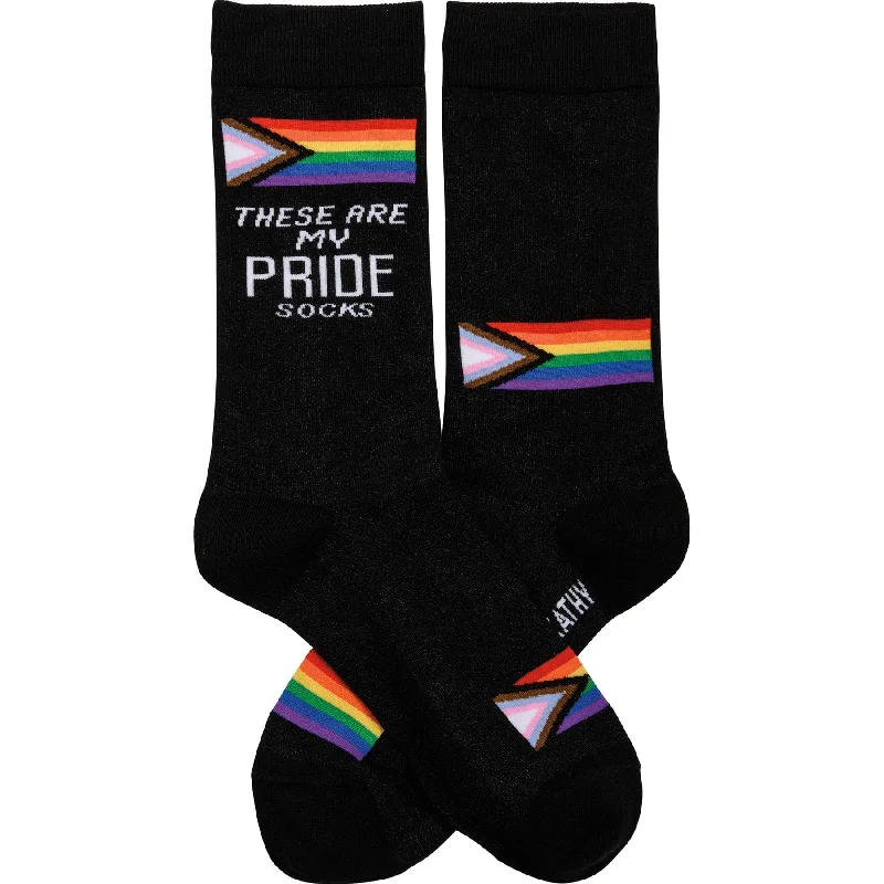 The Bullish Store These Are My Pride Novelty Socks