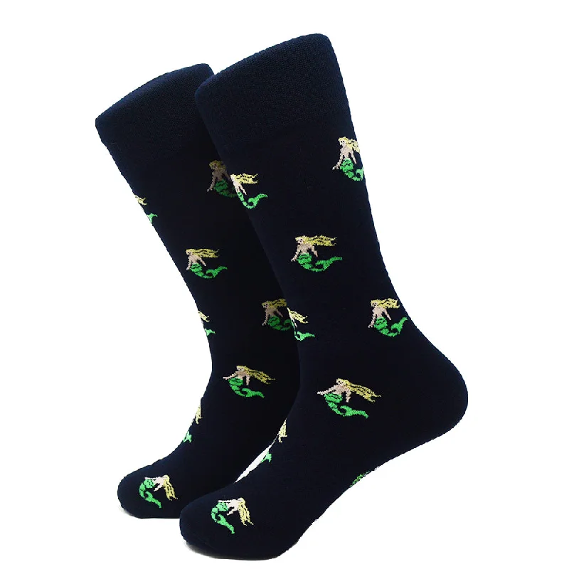 Mermaid Socks - Men's Mid Calf