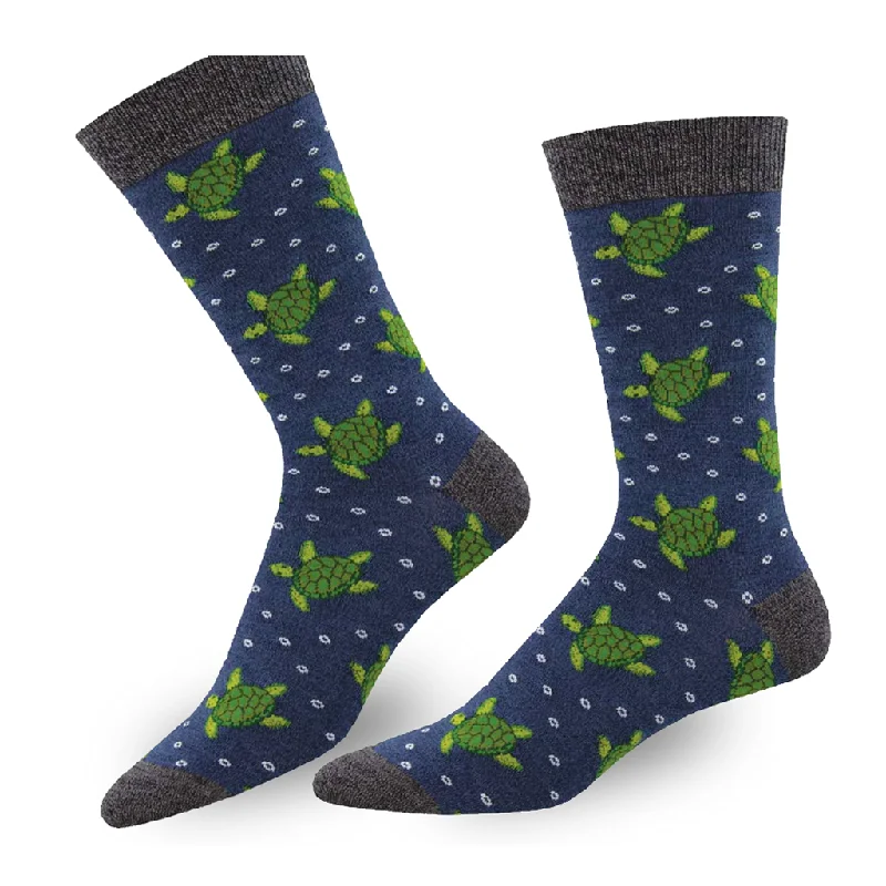 Tiny Turtles On Socks