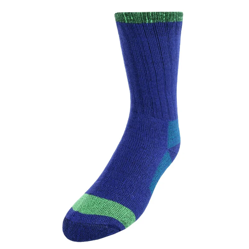 CTM® Men's Wool Blend Crew Socks (2 Pack)