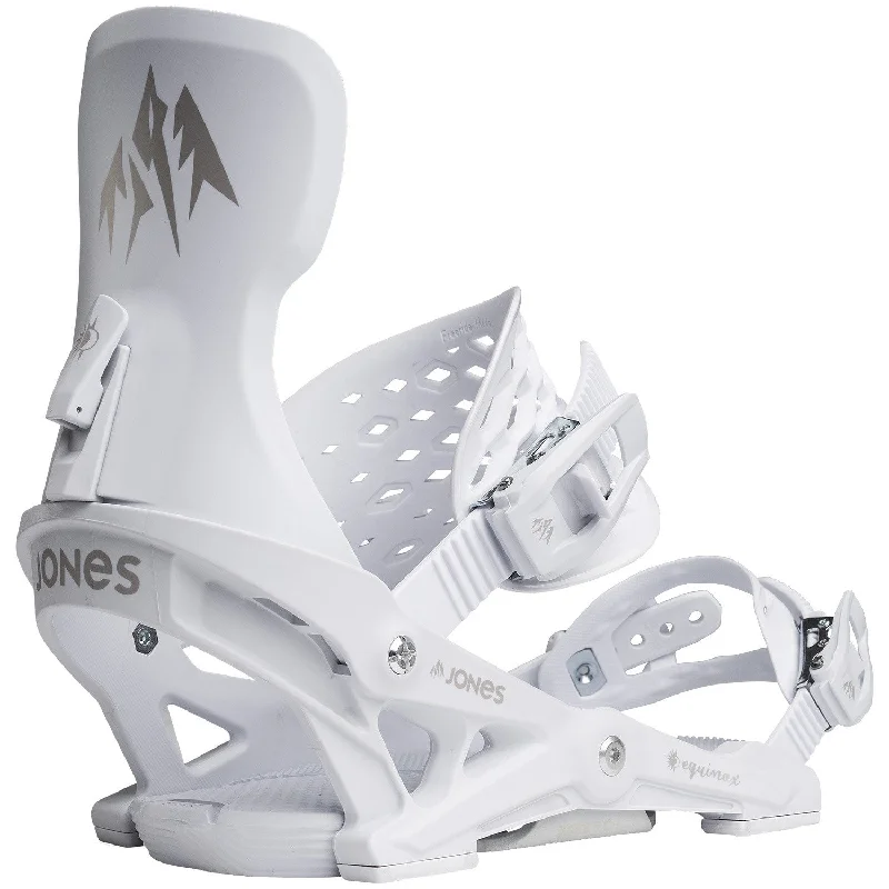 Jones Equinox Snowboard Bindings Womens 2025 Cloud White