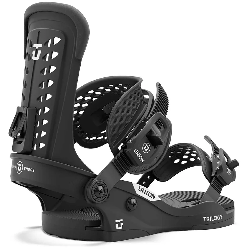 Union Trilogy Classic Snowboard Bindings Womens 2025 Black