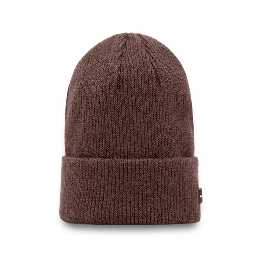 DARK BROWN TRADITIONAL BEANIE