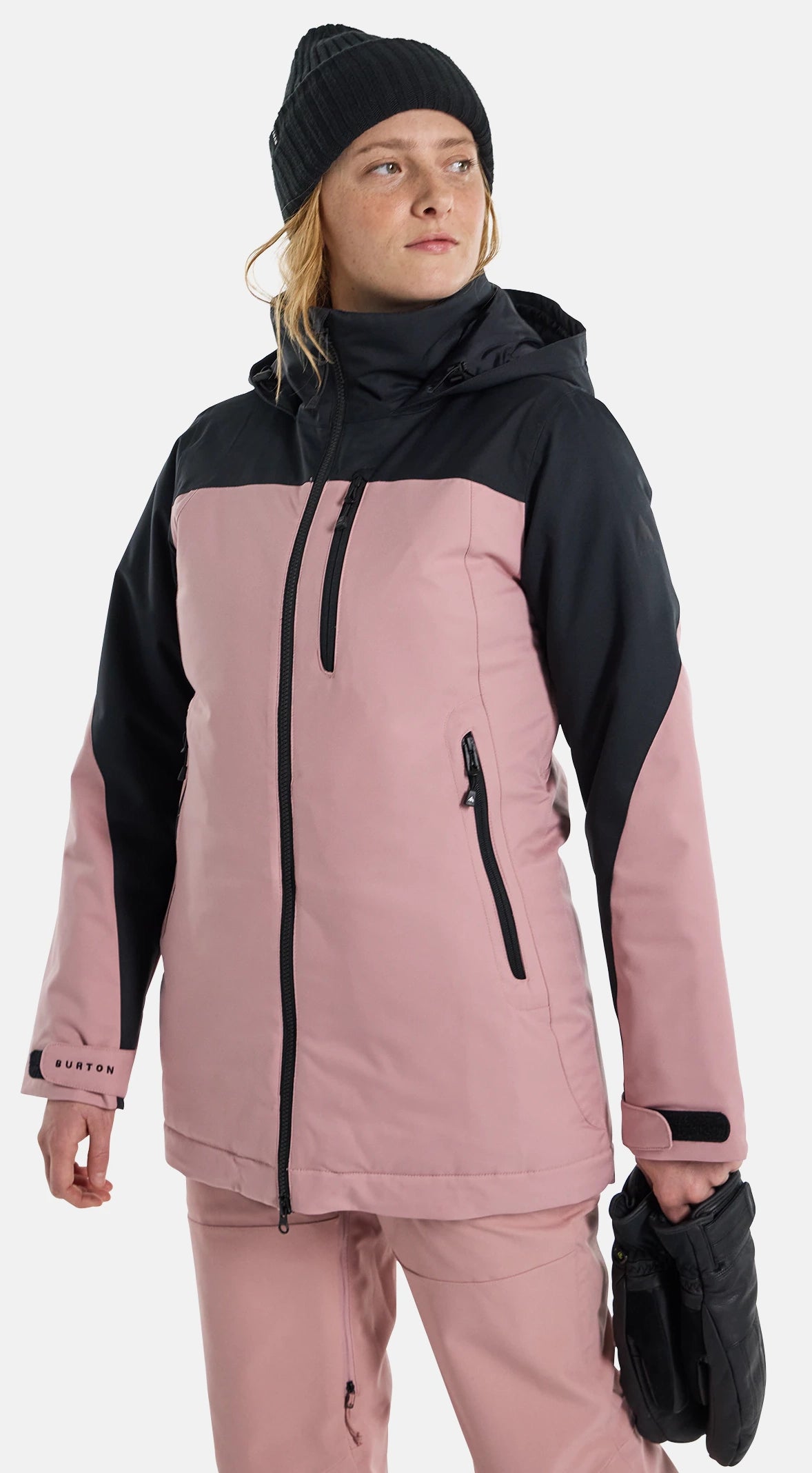 Burton Lelah Jacket Womens Black / Powder Blush