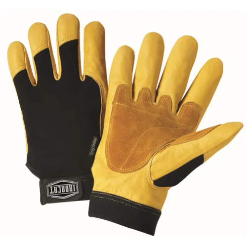 Leather Gloves, 86350, Iron Cat®, Heavy Duty, Grain (3 Pairs)