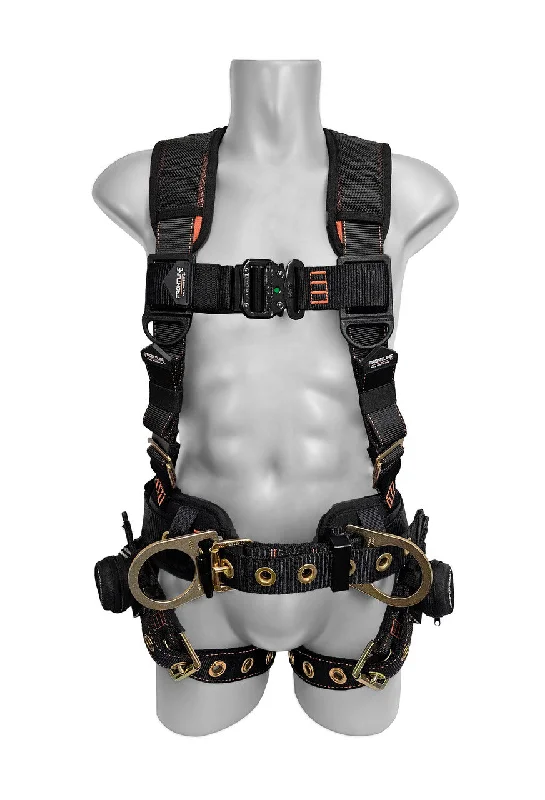 Frontline 100CTB Combat Construction Full Body Harness with Tongue Buckle Legs and Trauma Straps