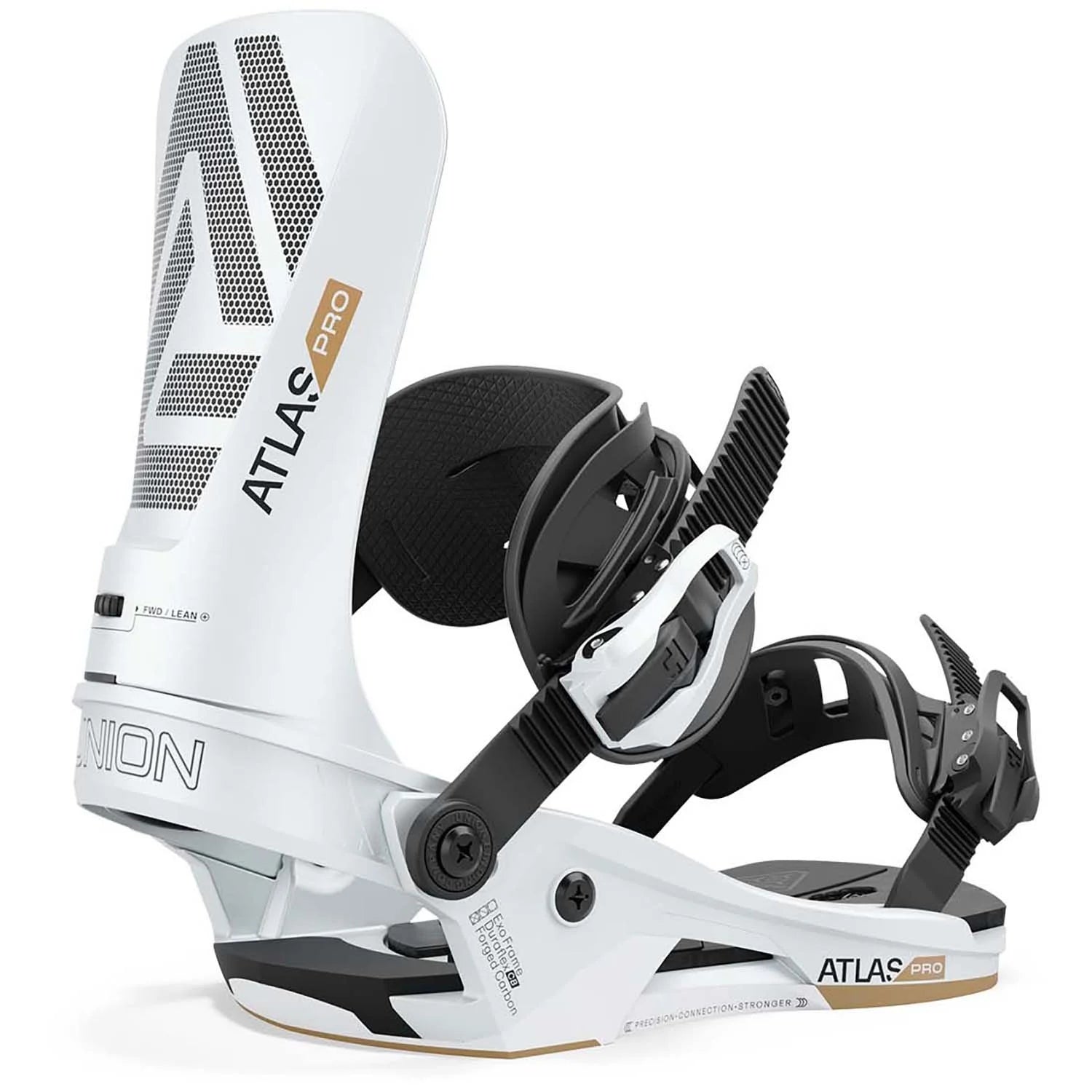 Union Atlas Pro Snowboard Bindings Mens 2025 Metallic White