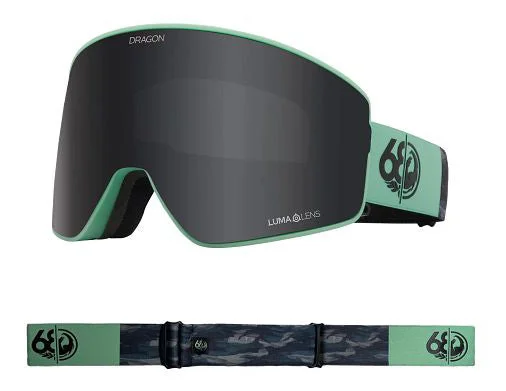 Dragon PXV2 Snow Goggles Low Bridge 686 Collab / Lumalens Dark Smoke + Lumalens Yellow