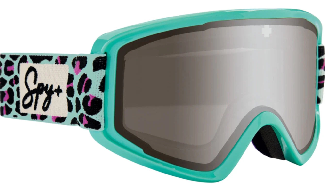 Spy Crusher Elite Junior Goggles Leopard / Bronze with Silver Spectra Mirror