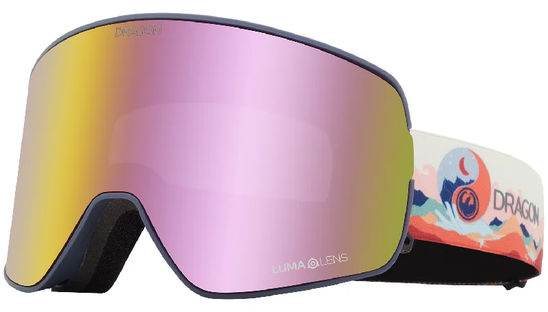 Dragon NFX2 Snow Goggles Kimmy Fasani Sig 23 / Lumalens Pink Ion + Lumalens Dark Smoke