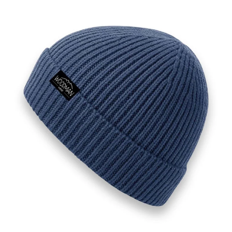 Beanie Ribbed Steel Blue