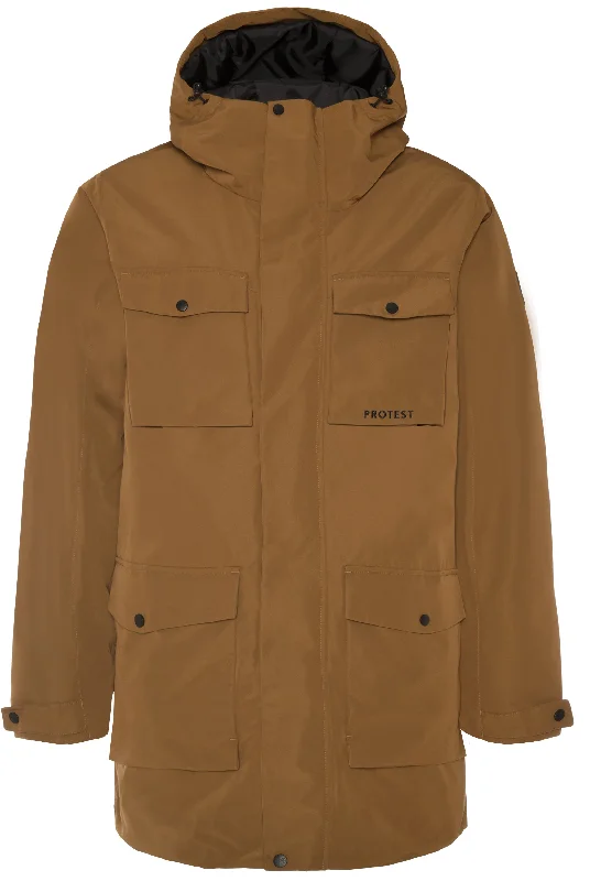 Protest Meltin Jacket Mens Beige