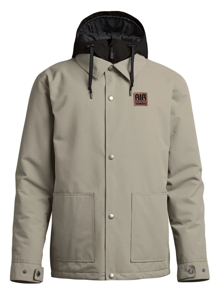 Airblaster Work Jacket Mens Chinchilla