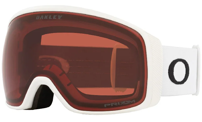 Oakley Flight Tracker L Goggles Matte White / Prizm Garnet