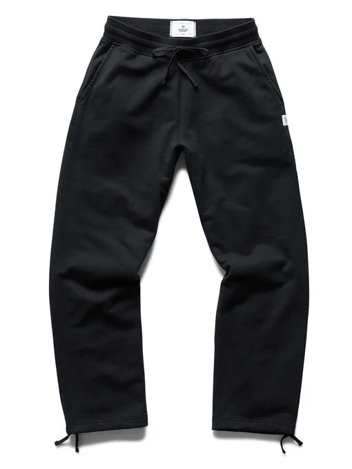 Reigning Champ Midweight Terry Relaxed Pant Black