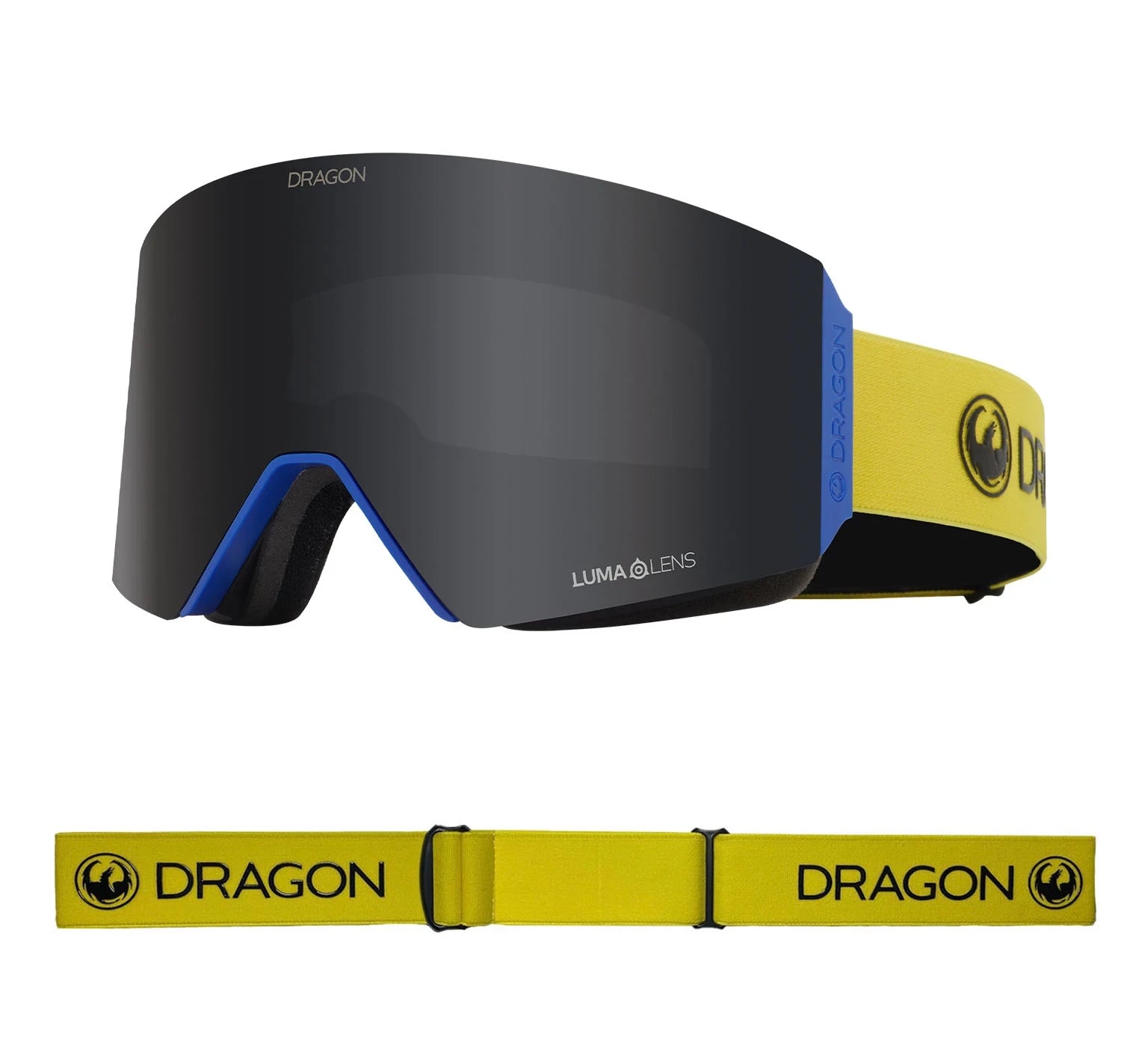 Dragon RVX OTG Snow Goggles 2022 Olympic Flash / Lumalens Dark Smoke + Spare Lens