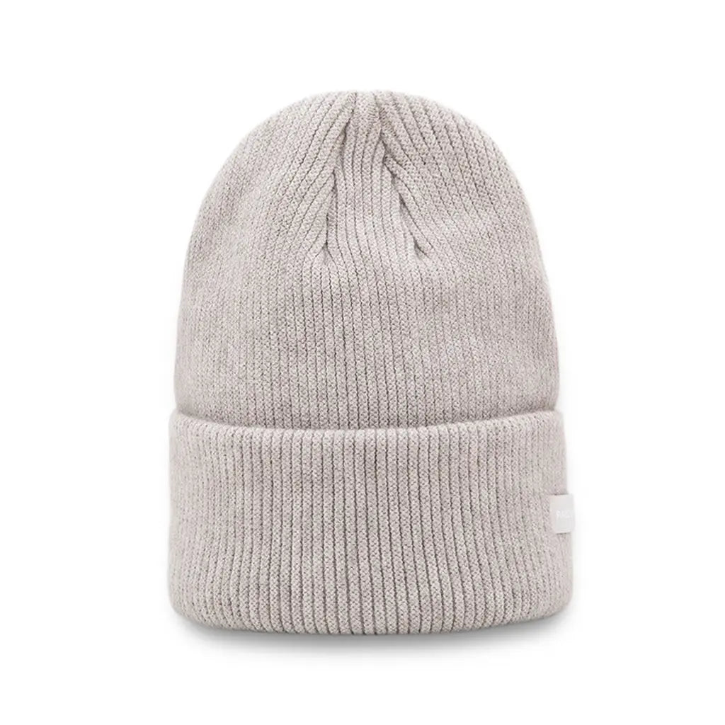 LIGHT GREY TRADITIONAL BEANIE