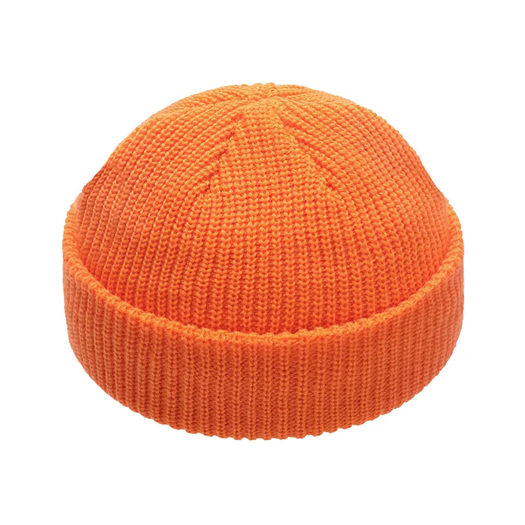 ORANGE FISHERMAN BEANIE