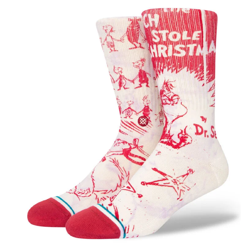 Stance x The Grinch Every Who Crew Sock