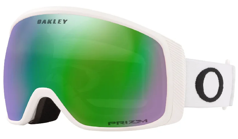 Oakley Flight Tracker M Goggles Matte White / Prizm Jade Iridium