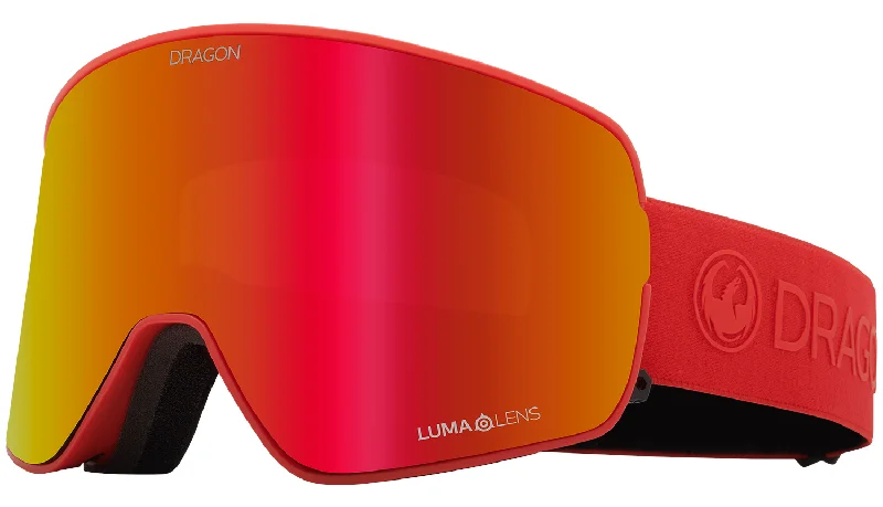 Dragon NFX2 Snow Goggles Saffron / Lumalens Red Ion + Lumalens Rose