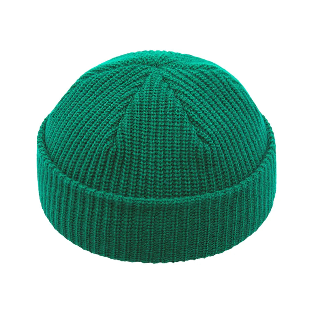 HUNTER GREEN FISHERMAN BEANIE