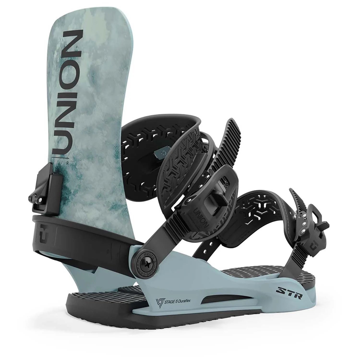 Union STR Snowboard Bindings Mens 2025 Tie Dye