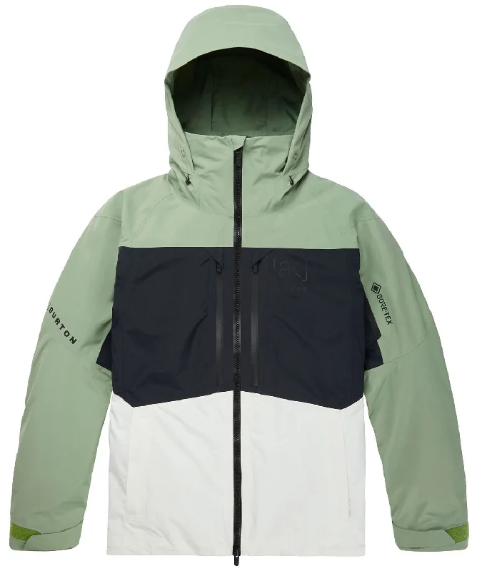 Burton [AK] Swash GORE-TEX Mens Jacket Hedge Green / White / Black