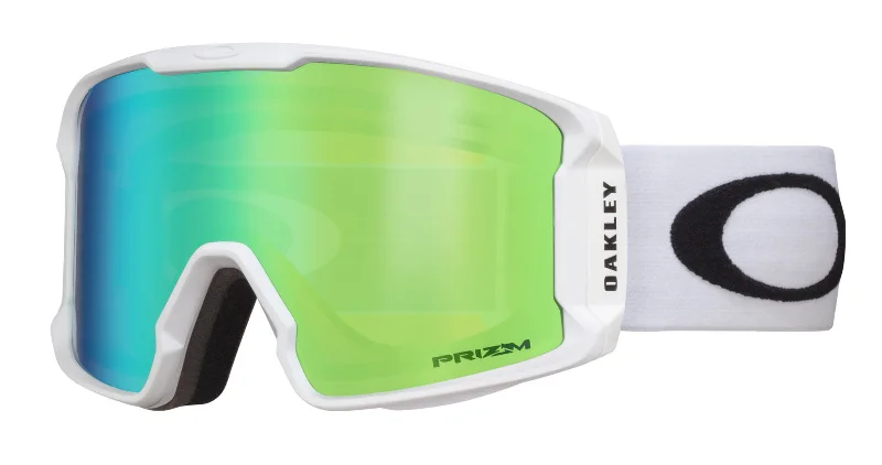 Oakley Line Miner L Goggles Matte White / Prizm Jade Iridium