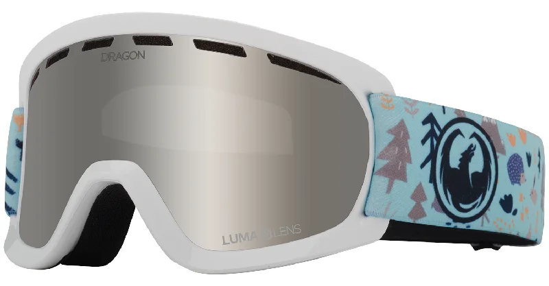 Dragon Lil D Snow Goggles Forest Friends / Lumalens Silver Ion