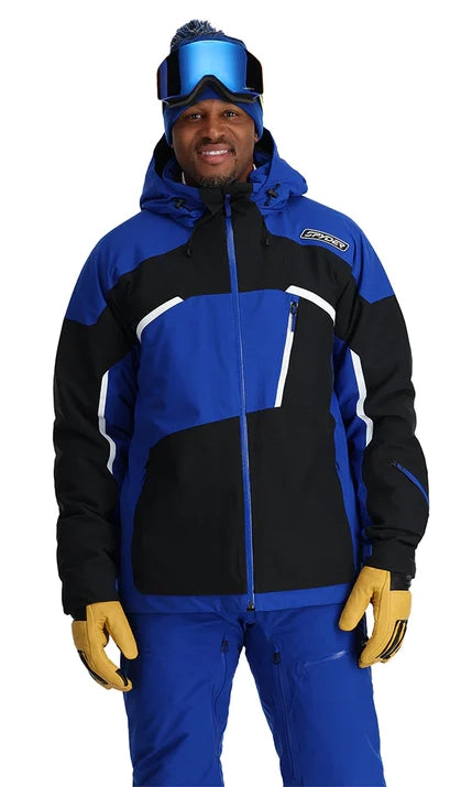 Spyder Leader Jacket Mens Electric Blue