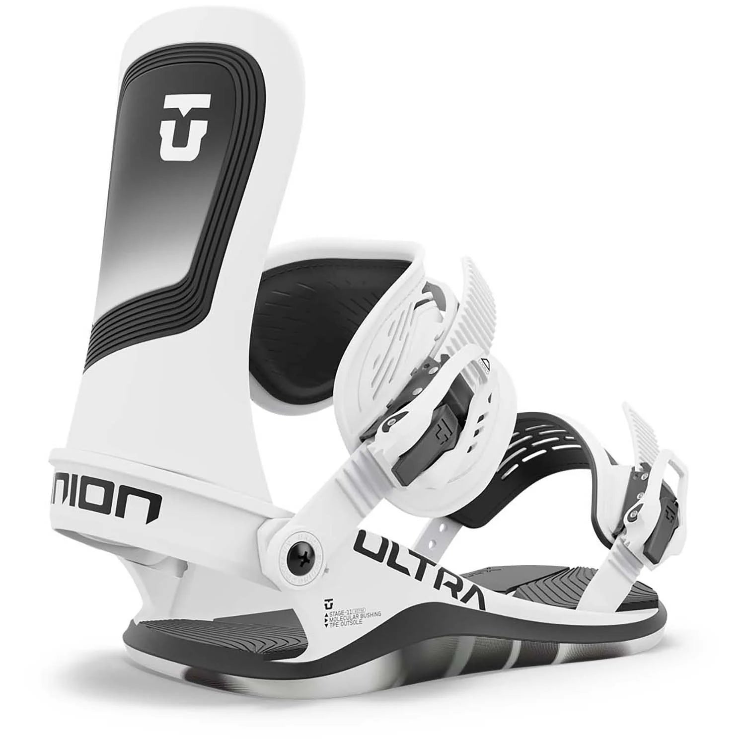 Union Ultra Snowboard Bindings Mens 2025 White