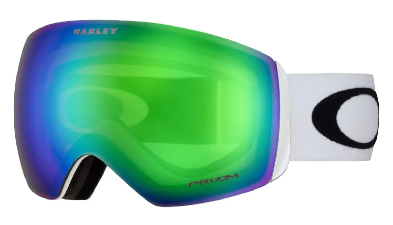 Oakley Flight Deck L Goggles Matte White / Prizm Jade Iridium