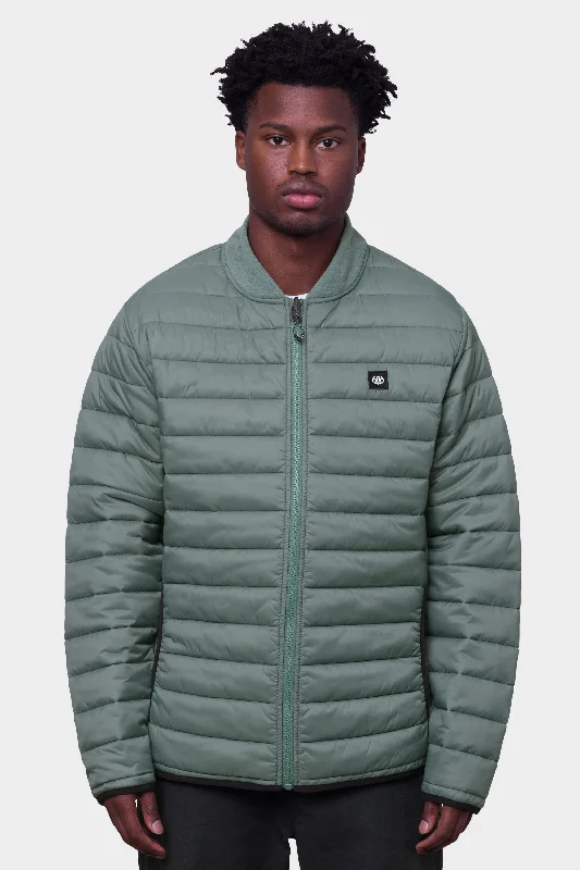 686 Thermal Puff Jacket Mens Cypress Green