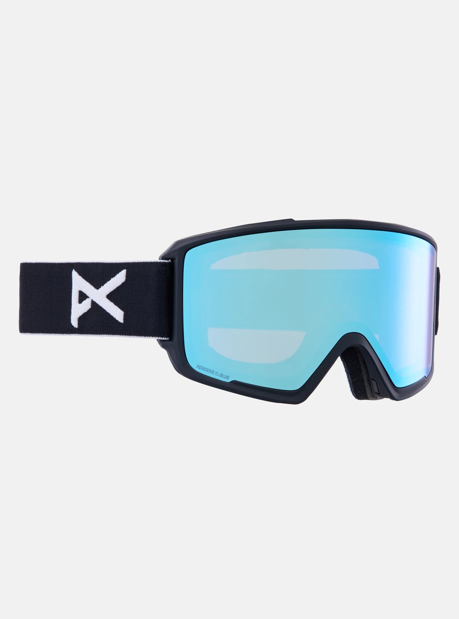 Anon M3 Goggles & MFI Face Mask & Spare Lens Black / Perceive Variable Blue Lens