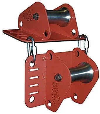 SuretyMan Edge Roller, Aluminum, Vertical Lifeline Rope Protector. Each