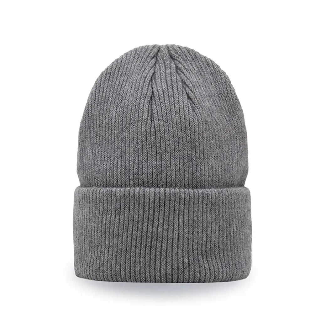 DARK GREY TRADITIONAL BEANIE