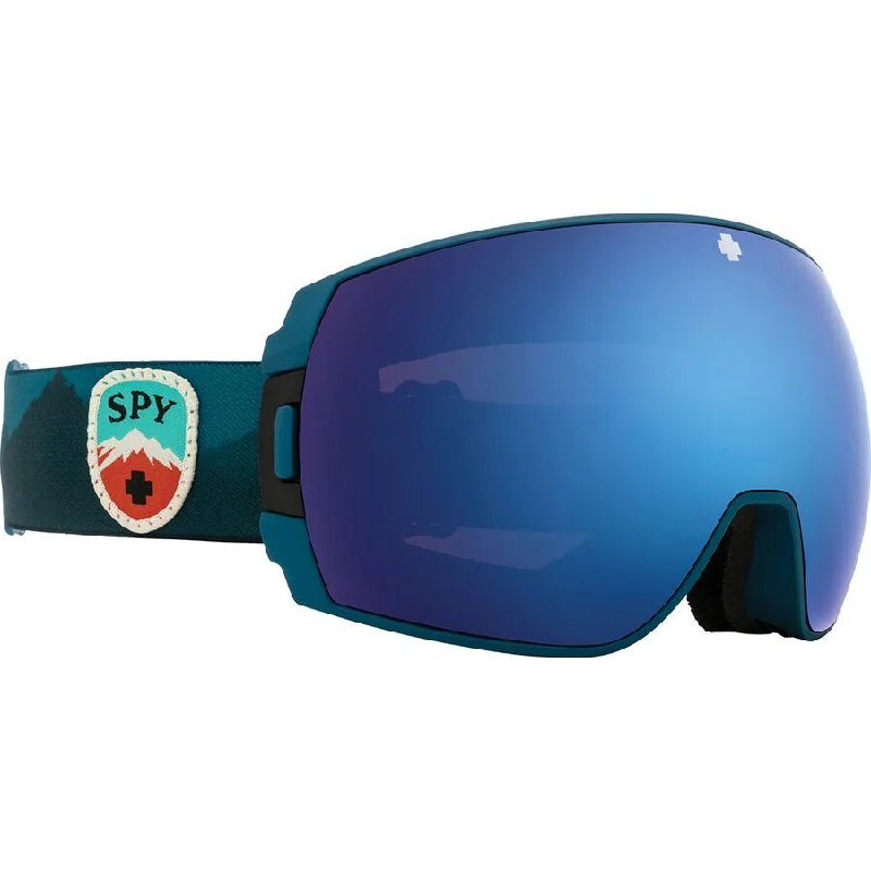 Spy Legacy SE Goggles Trailblazer Blue HD Plus Rose with Dark Blue Spectra Mirror + Spare Lens