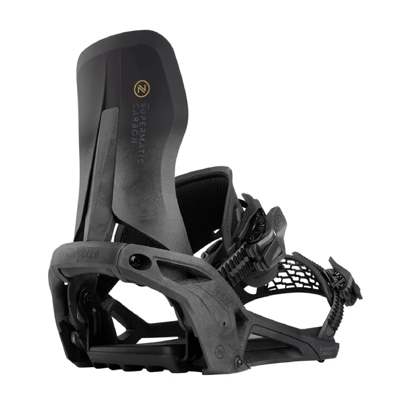 Nidecker Carbon Supermatic Snowboard Bindings 2025