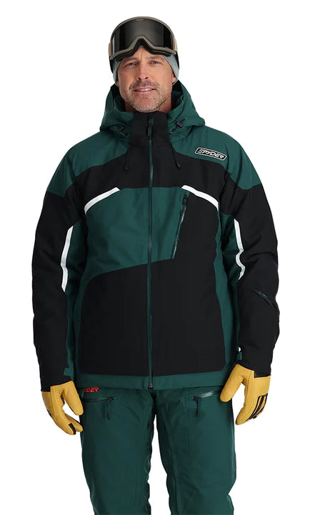 Spyder Leader Jacket Mens Cypress Green