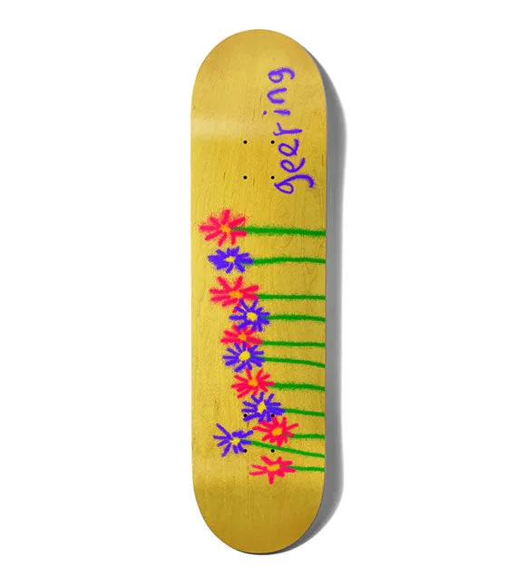 Girl Geering Flowers Deck