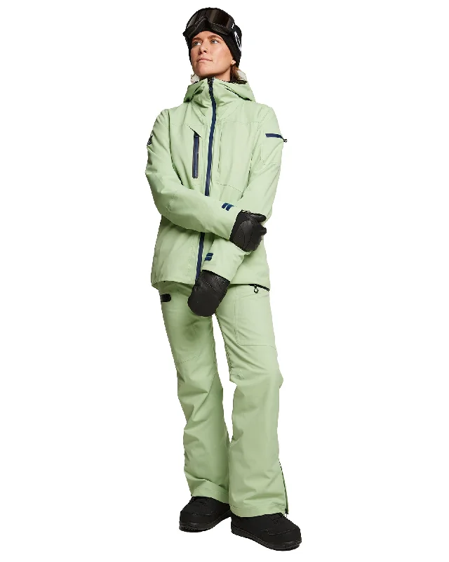 Rojo All Terrain Jacket Womens Quiet Green