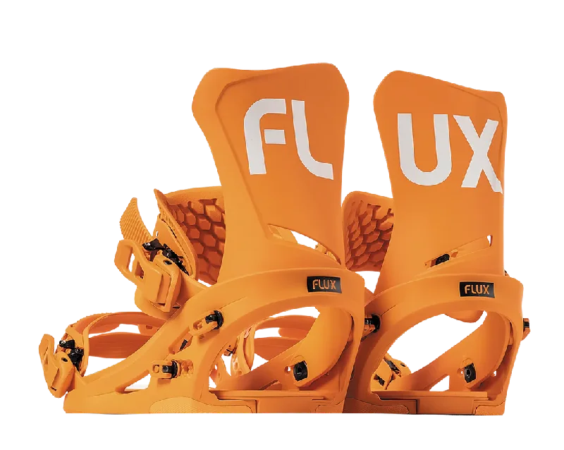 Flux DS Snowboard Bindings Mens 2025 Orange