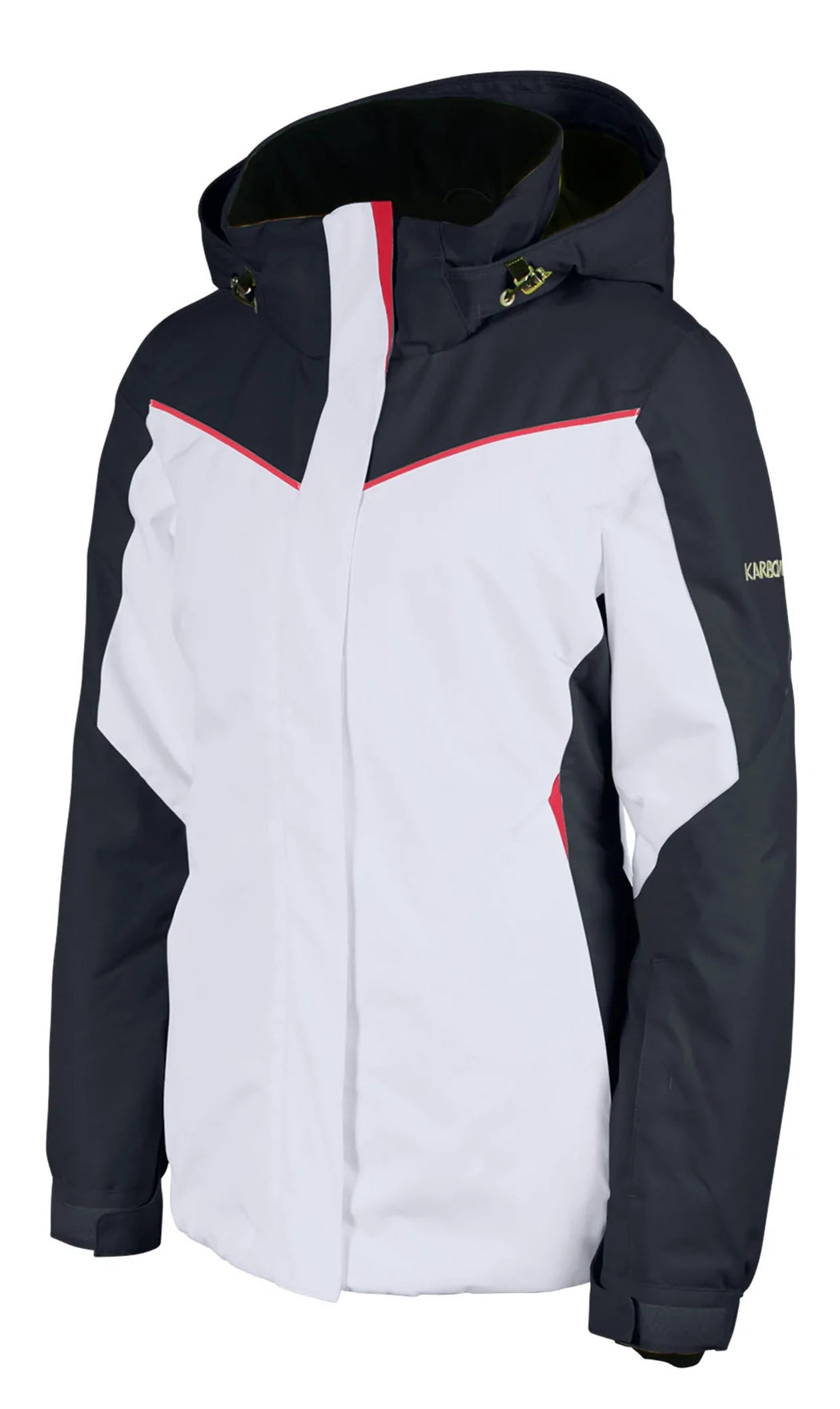 Karbon Dispersion Womens Jacket Arctic White