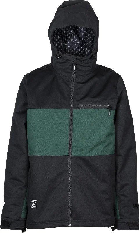 L1 Hasting Jacket Mens Black / Emerald