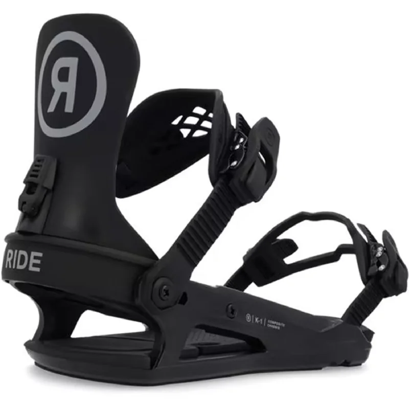 Ride Kids' K-1 Snowboard Bindings 2025