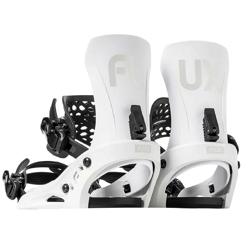 Flux EM Snowboard Bindings Mens 2025 White