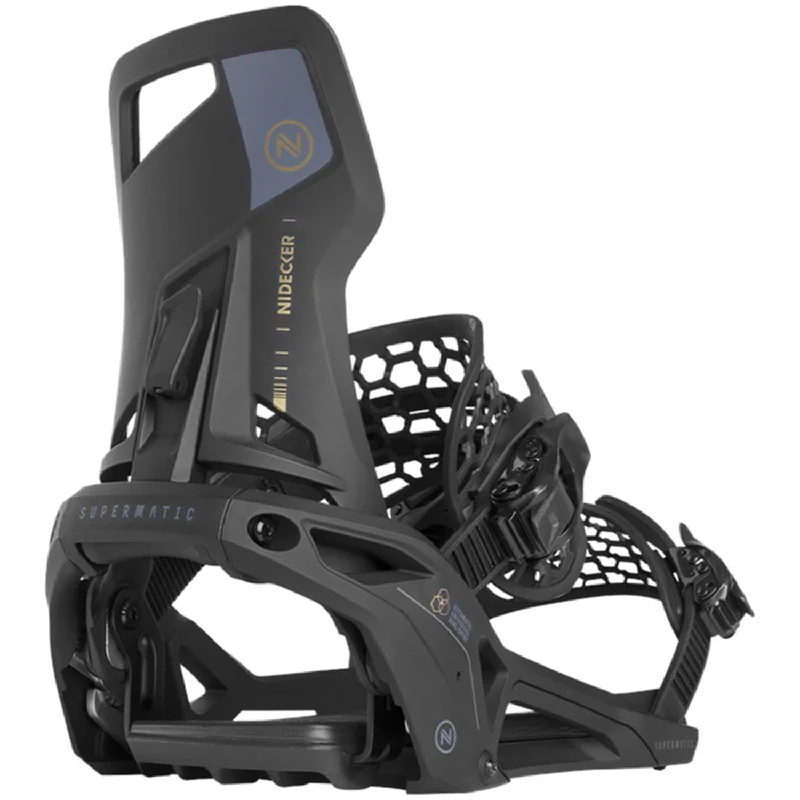 Nidecker Supermatic Snowboard Bindings 2025